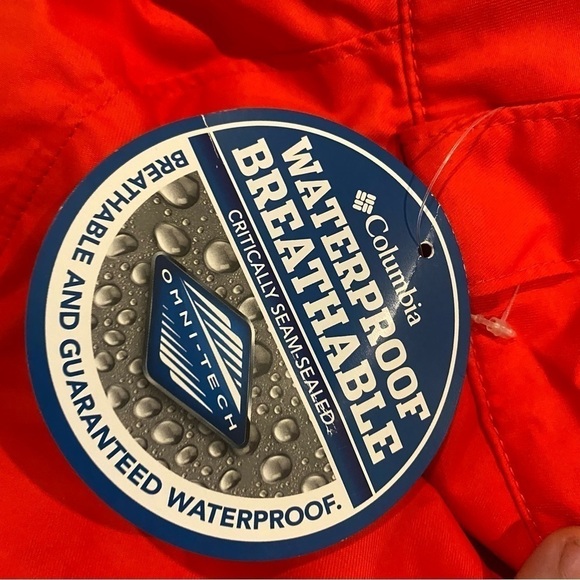 Columbia hot pink womens snow ski Bugaboo pants omnitech XS NWT - Picture 4 of 8